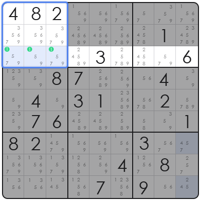 sudoku finned fish